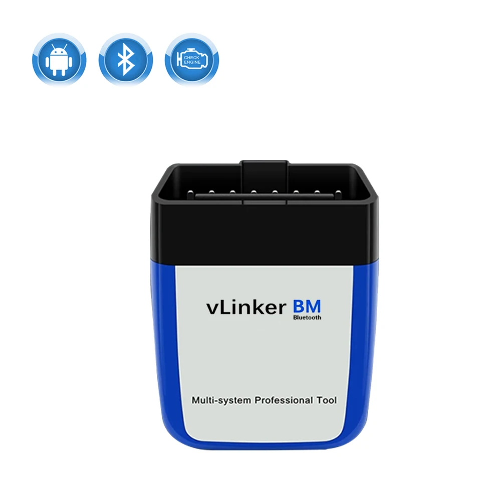 Vgate vLinker BM ELM327 V2.2 لماسح ضوئي BMW متوافق مع البلوتوث 3.0 Obd2 تشخيص السيارة ELM 327 مدعوم لنماذج BMW #3