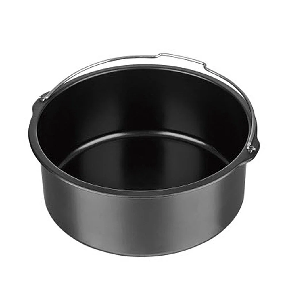 

Kitchen Tool Frying Pot Air Fryer Accessories Roaster Pan Metal Pizza Baking Dish