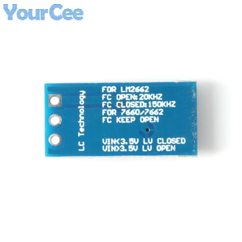 LM7660 LM2662 Conversion Board Positive to Negative Voltage 1.5-5.5V/10V Positive Voltage into Negative Voltage Converter Module