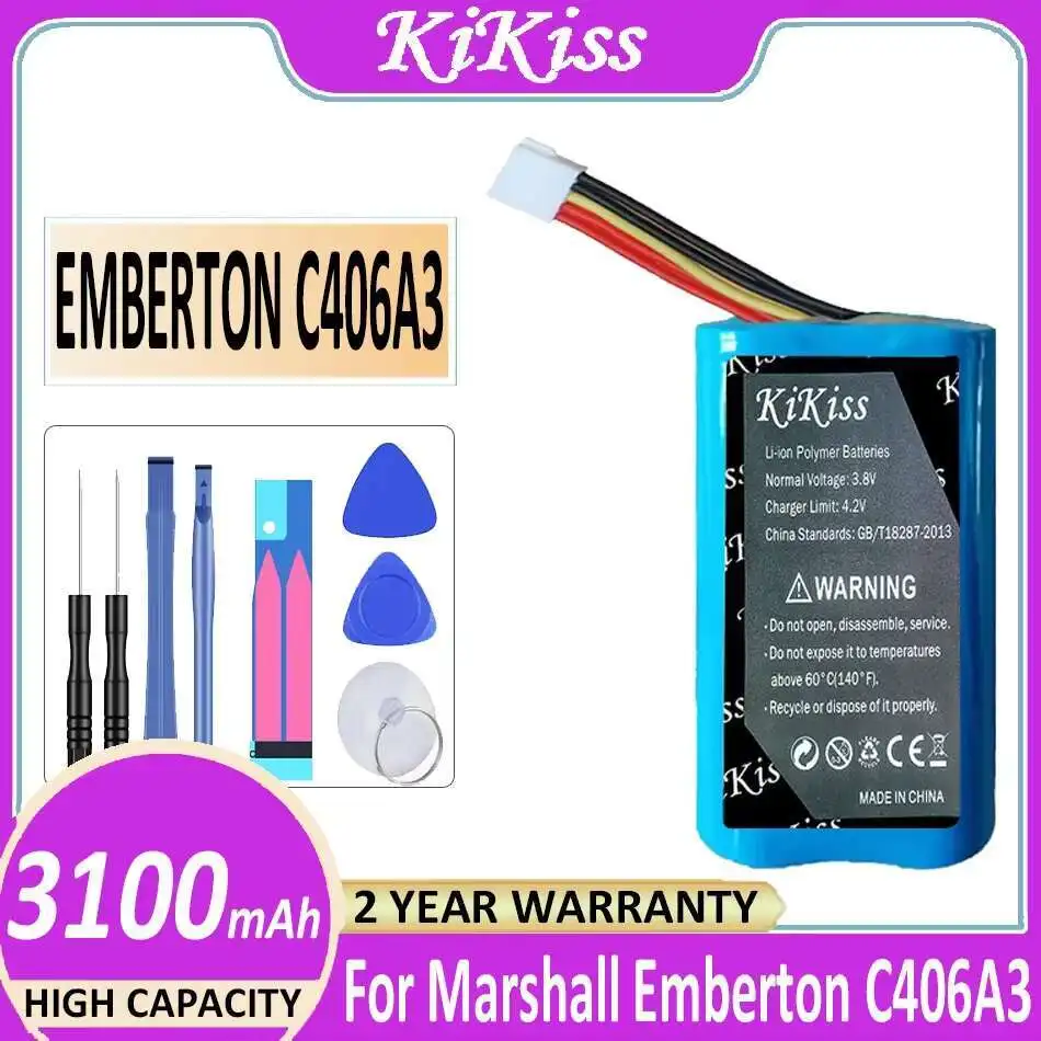 

3100Mah For Marshall Emberton C406A3 High-Capacity Bluetooth Speaker Battery