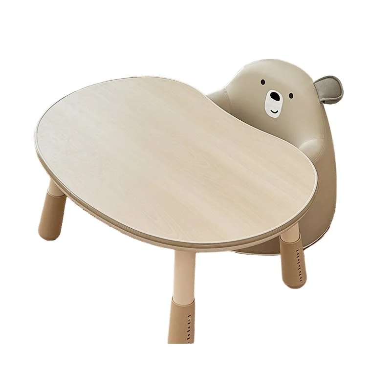 

**Children's solid wood desk learning early education table chair