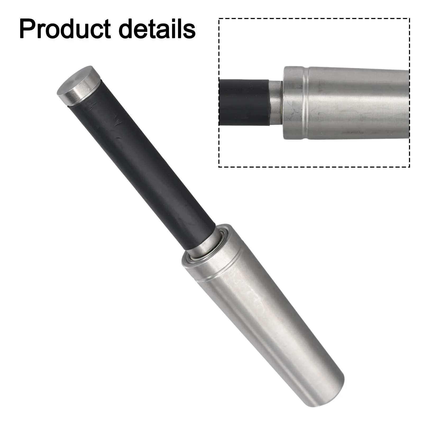 

Инструмент для ремонта вмятин на саксофонах и трюмофонах, серебристый, черный, с гладкой ручкой, компактный и портативный