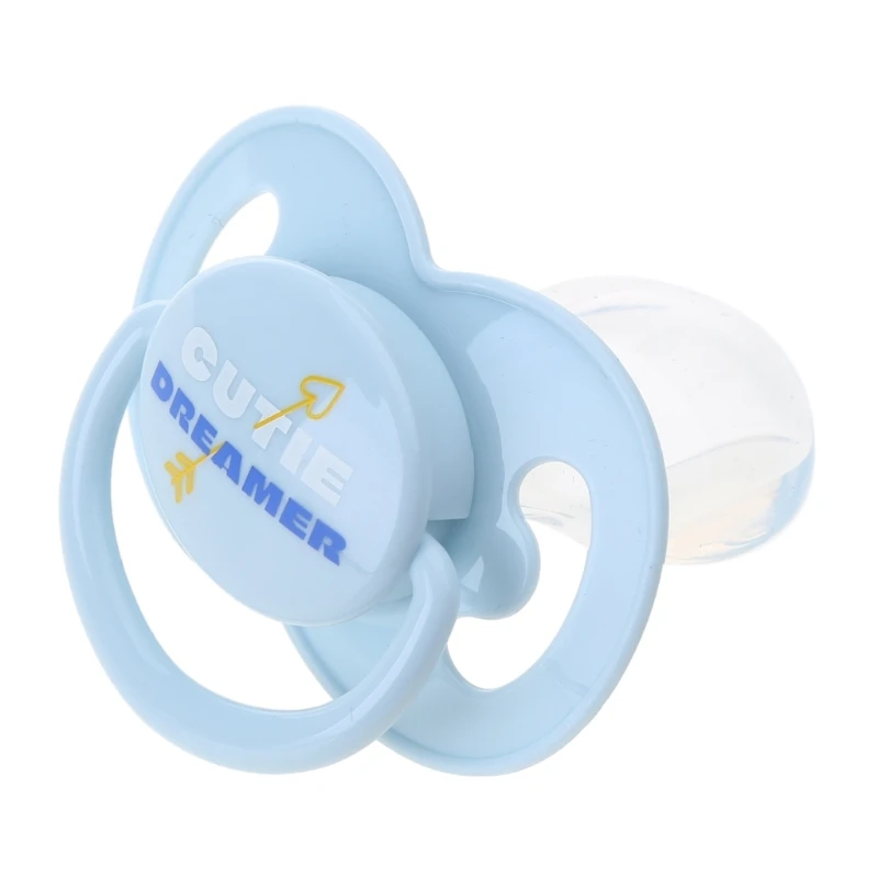 Safe Adult Pacifier Large Calibers Soft Silicone Pacifiers Soothes Your Mind Relax with Nipple for Stress Relief