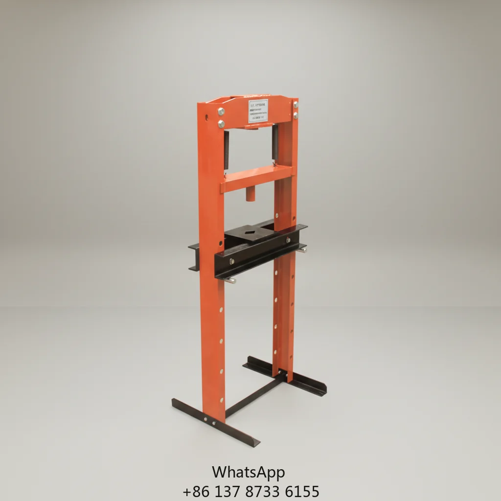 

High Accuracy Manual 20Ton 32Ton Workshop Power Air Hydraulic Shop Press 20t With Double Pump And Gauge