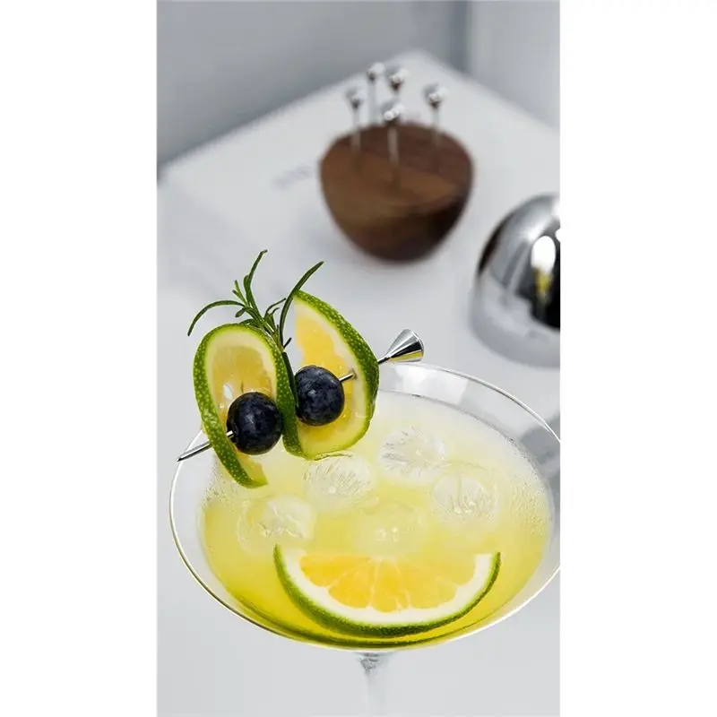 Stainless Steel Luxury Toothpick Holder Decorative Toothpick