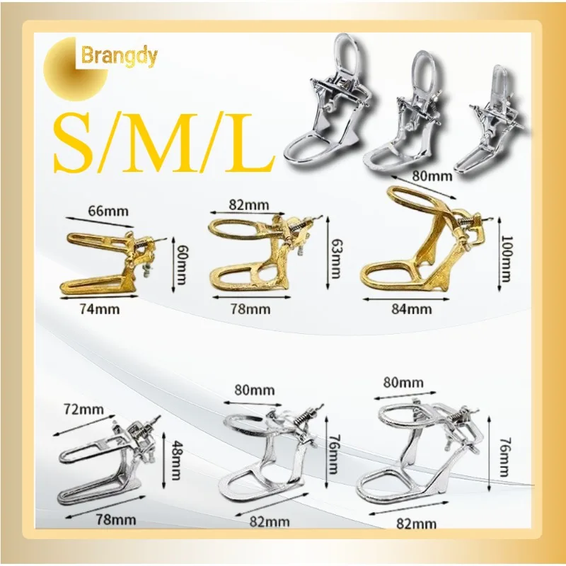الأسنان S/M/L مفصل بسيط مختبر مفصل الإطار المعدني انسداد جهاز طب الأسنان استعادة أداة الإطباق الميكانيكية