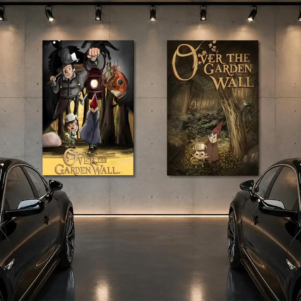 O-overs the Gardens Wall Poster Room Decor Home Wall Art Printing Waterproof Garage BedRoom Posters Gift