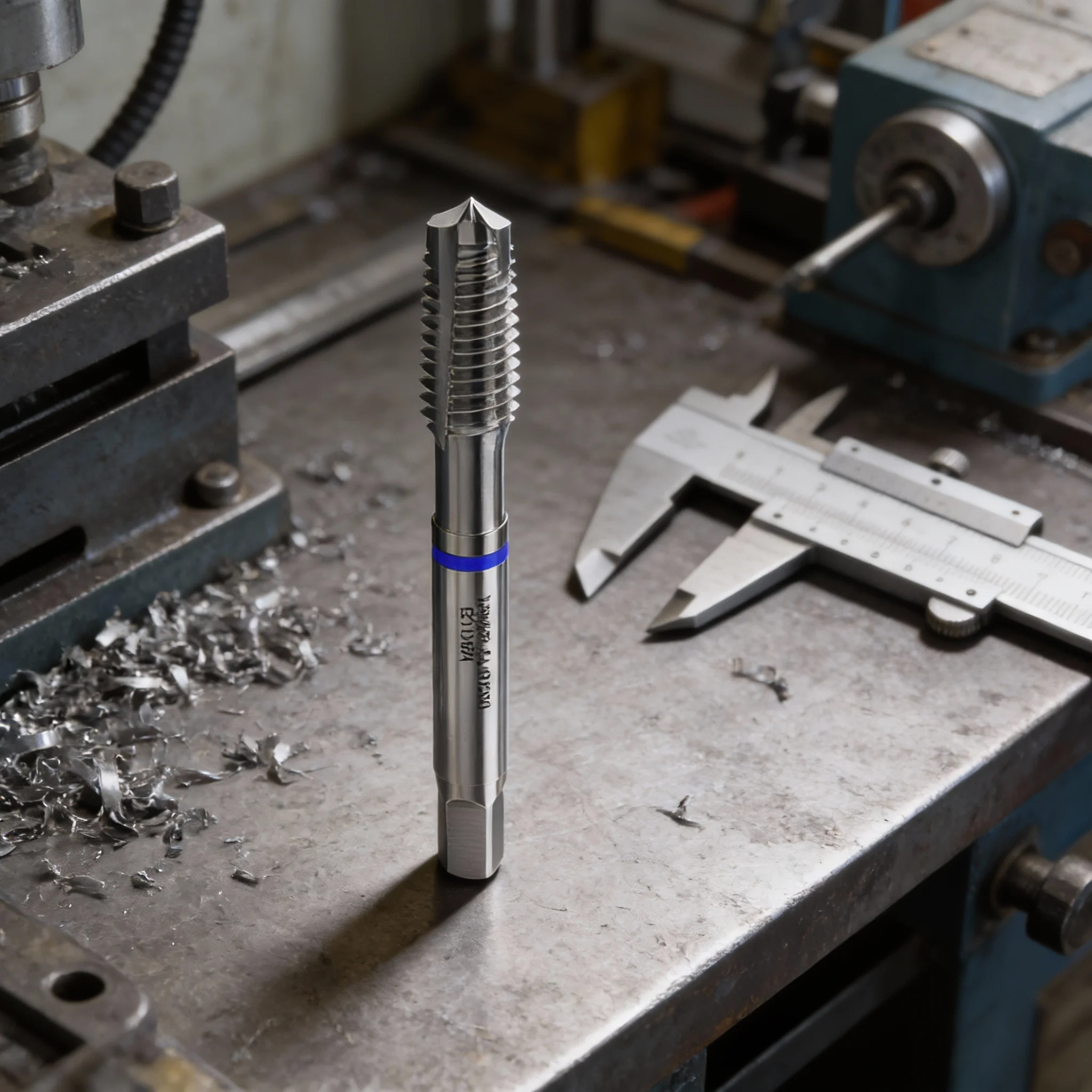 

1pc Cobalt Containing Tap High-speed Steel Special Spiral Groove For Tapping Machine CNC Lathes Accessories