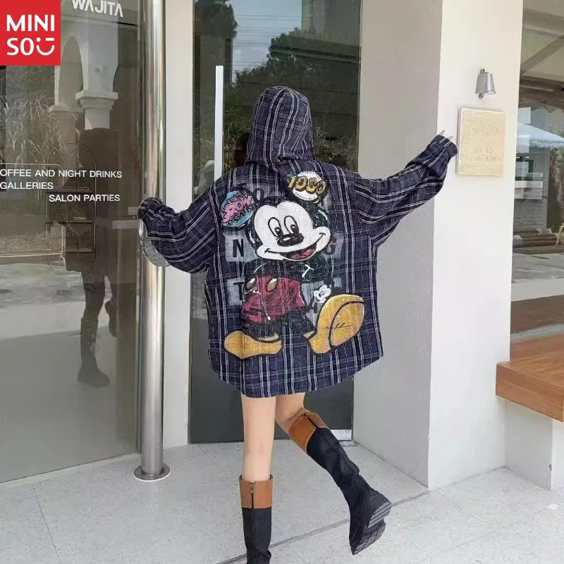 

Disney 2025 Print Jacket, Heavy Duty Cartoon Coat, Youthful Loose Fit Top