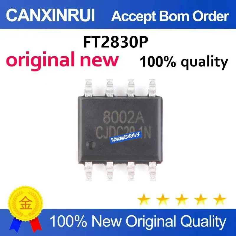 (5-100pieces)Brand New Original FT2830P 4.5V Dual Charge Pump Boost Anti-Distortion Function Class G Single-Channel Amplifier IC