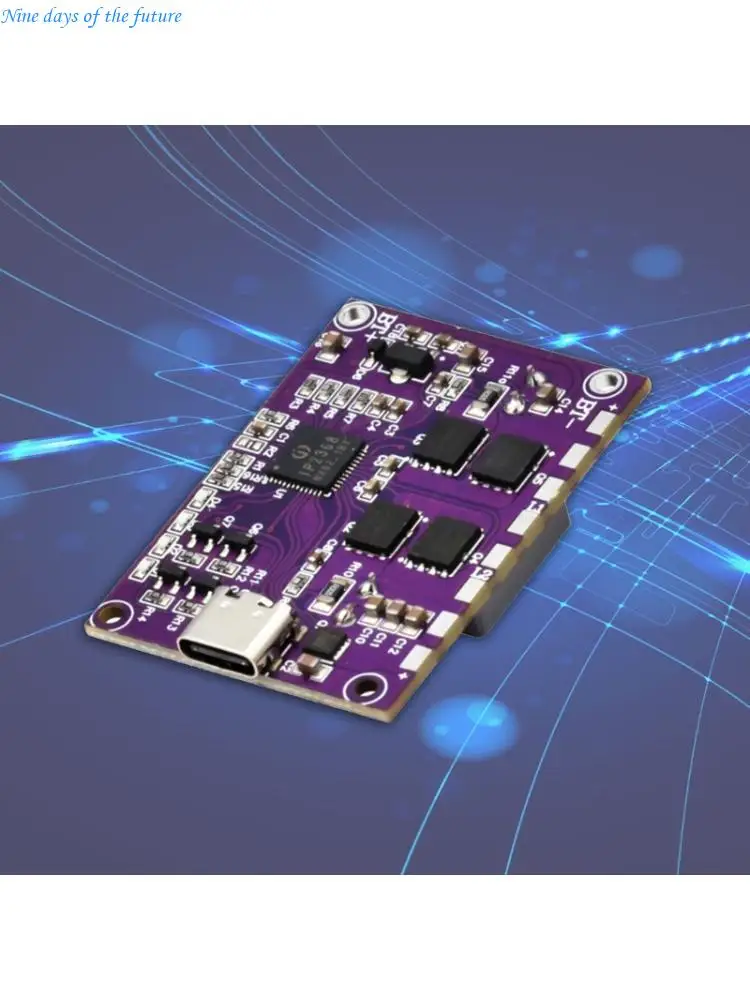 Intelligent Voltages Regulation Board USB C Interfaces Power Supply Solution for Gadgets E65A