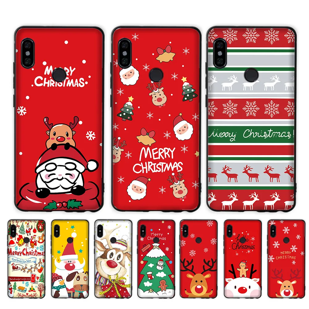 Case for Samsung A01 A02S M02S A03S Core A10S A20S A30S A40S A50S A70 M10 M20 M30S M21 M62 F62 ZR46 Reindeer Xmas