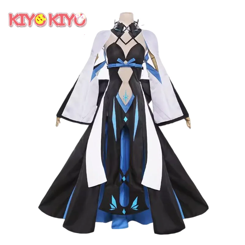 KIYO-KIYO Fate /Grand Order Morgan Cosplay Costume FGO Morgan Dress Halloween Costumes Party Dress Female