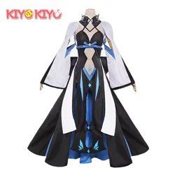KIYO-KIYO Fate /Grand Order Morgan Cosplay Costume FGO Morgan Dress Halloween Costumes Party Dress Female
