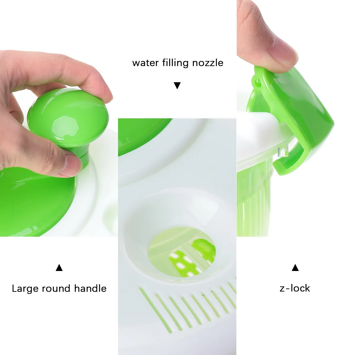

Vegetable Dehydrator Vegetables Household Wash Drain Basket Green Salad Spinner