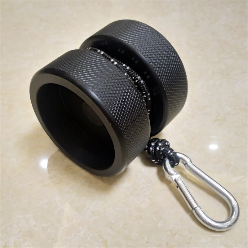 Wrist Forearm Gym Finger Strength Trainer Hand Grip Roller Weight Lifting Anti-Slip Twist Wrist Gripper Fitness Equip