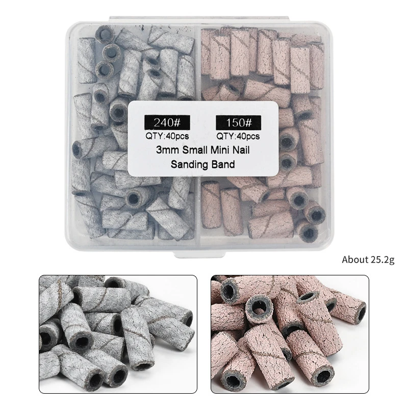 Mini Sand Ring Bearing Nail Polish Nail Polish Remover Manicure Grinding Tool To Remove Dead Skin Shaft Nails Nail Charms