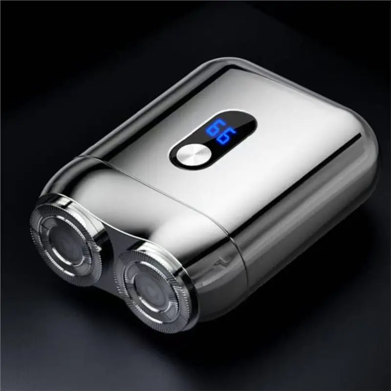 Washable Electric Shaver Trimmer Double Head Magnetic Charging For Men Entire Body Convenient Shave