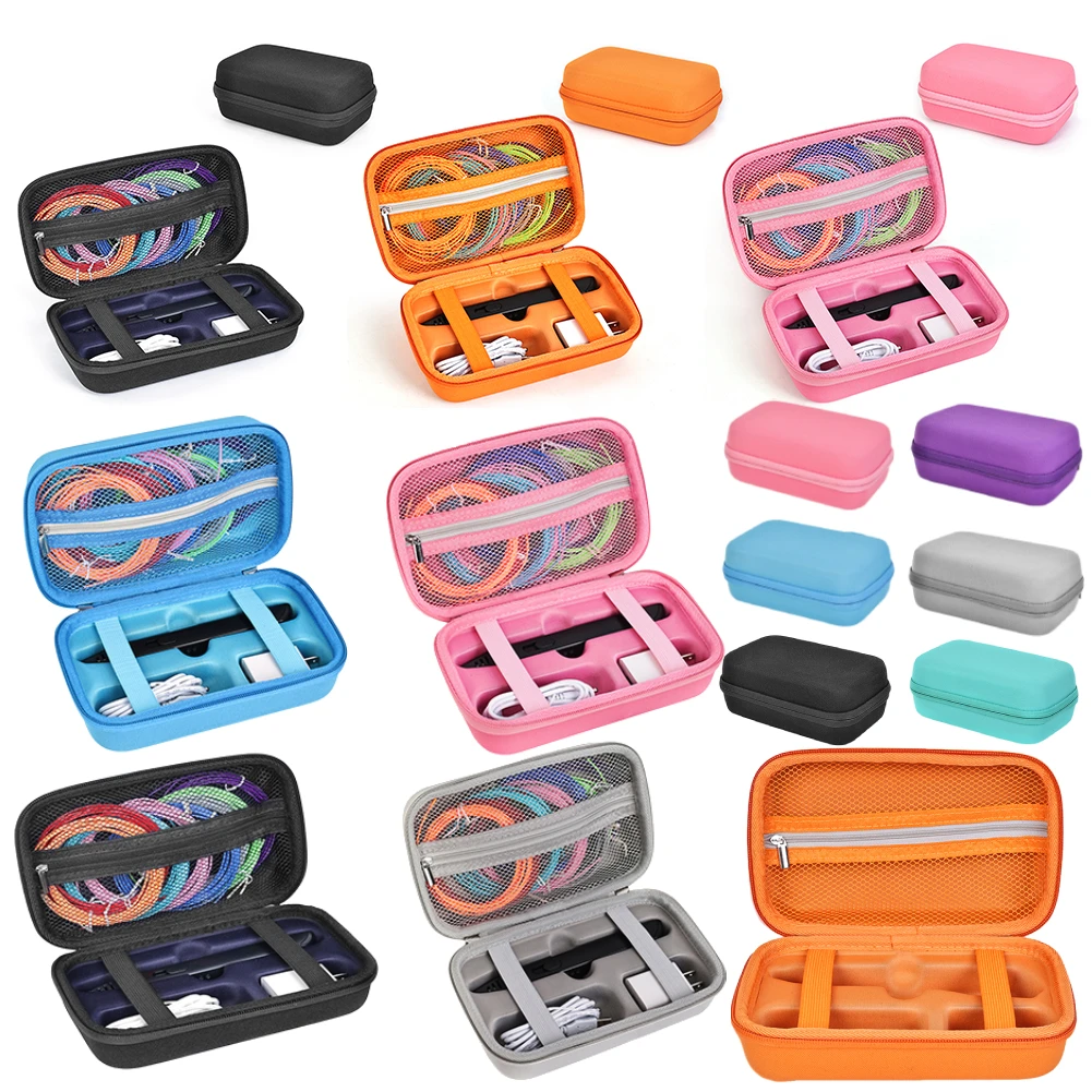 Estojo de transporte rígido para caneta mynt3d super 3d, bolsa de armazenamento anti-queda, capa protetora à prova de choque para projeto de filamento pla