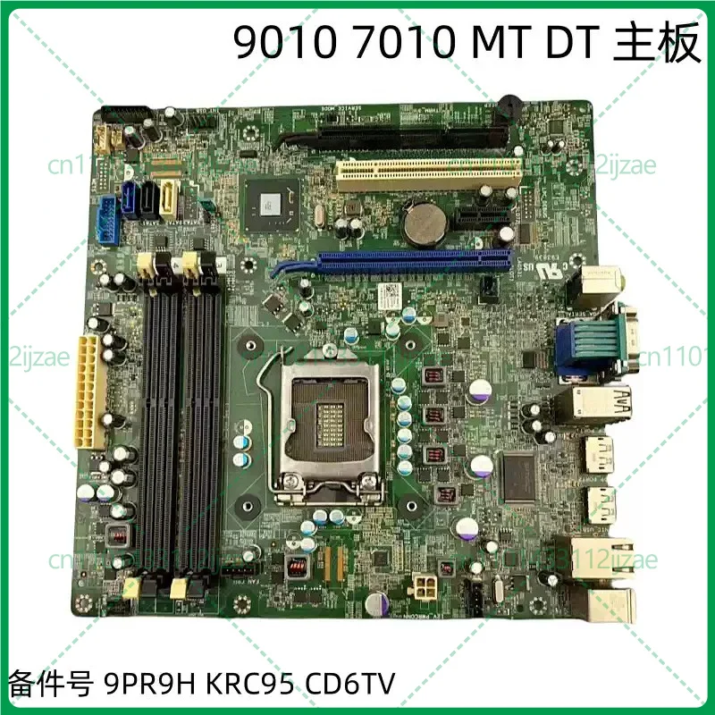 Desktop Motherboard Q77 9PR9H KRC95 CD6TV for Dell Optiplex 9010 7010 MT DT Mainboard