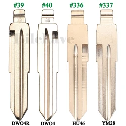 jingyuqin Flip Car Remote Key DWO4R DWO4 HU46 YM28 Blade For Opel Chevrolet Lefeng New Sail Epica Buick Excelle Fob Replacement