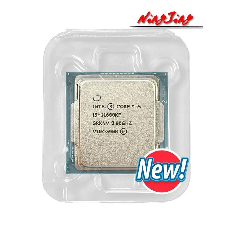 Top Intel Core i5-11600KF processor CPU i5 11600KF LGA 1200 New but without cooler