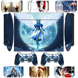 2902 Vinyl Skin Sticker Protector for Sony PS3 Super Slim and 2 Controller Skins Stickers