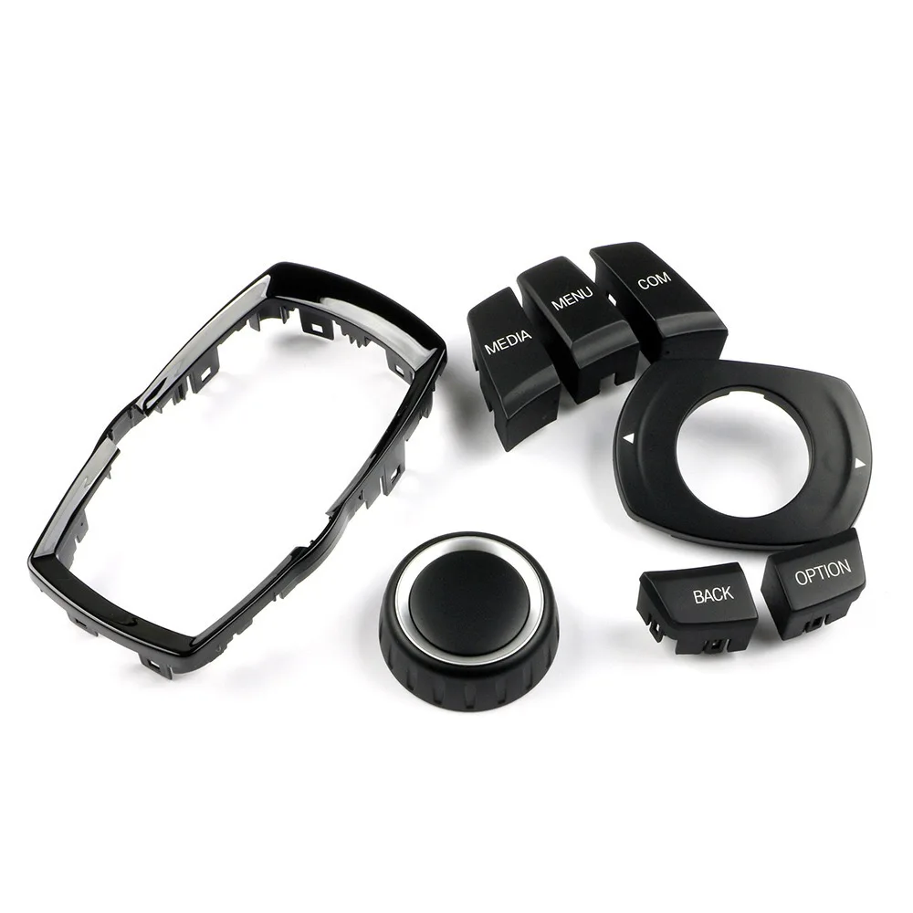 Central Multi-Media IDrive Audio Tel Switch Button Knob Panel For BMW 1 2 3 4 X1 X2 X3 X4 X5 F20-F23 F34 F49 F45 F46 F87 F30-F86