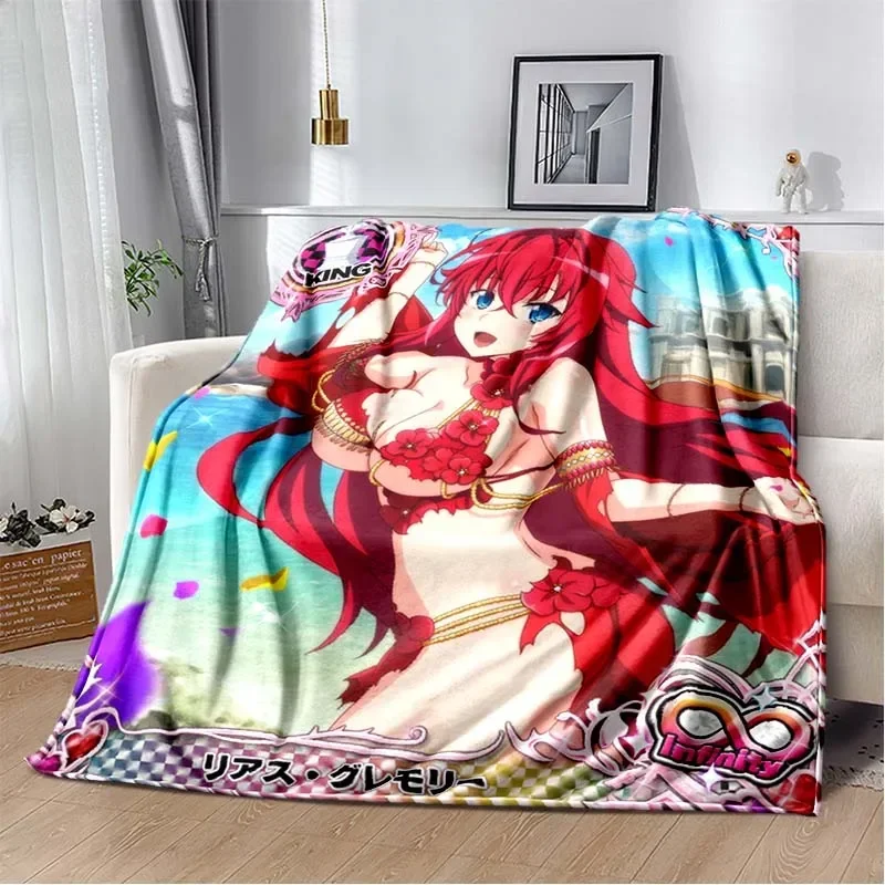 

Anime High School D×D Sexy Blanket Flannel Soft Warm Plush Throw Blanket Living Room Bedroom Bed Sofa Picnic Cover Kid's Blanket