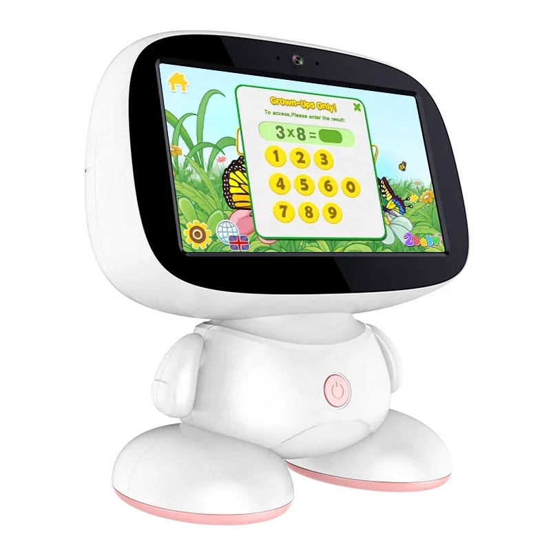 9 Inch Large Screen Intellectual Development Enlightenment Education Toys Kids Educational Robot Children Tablets