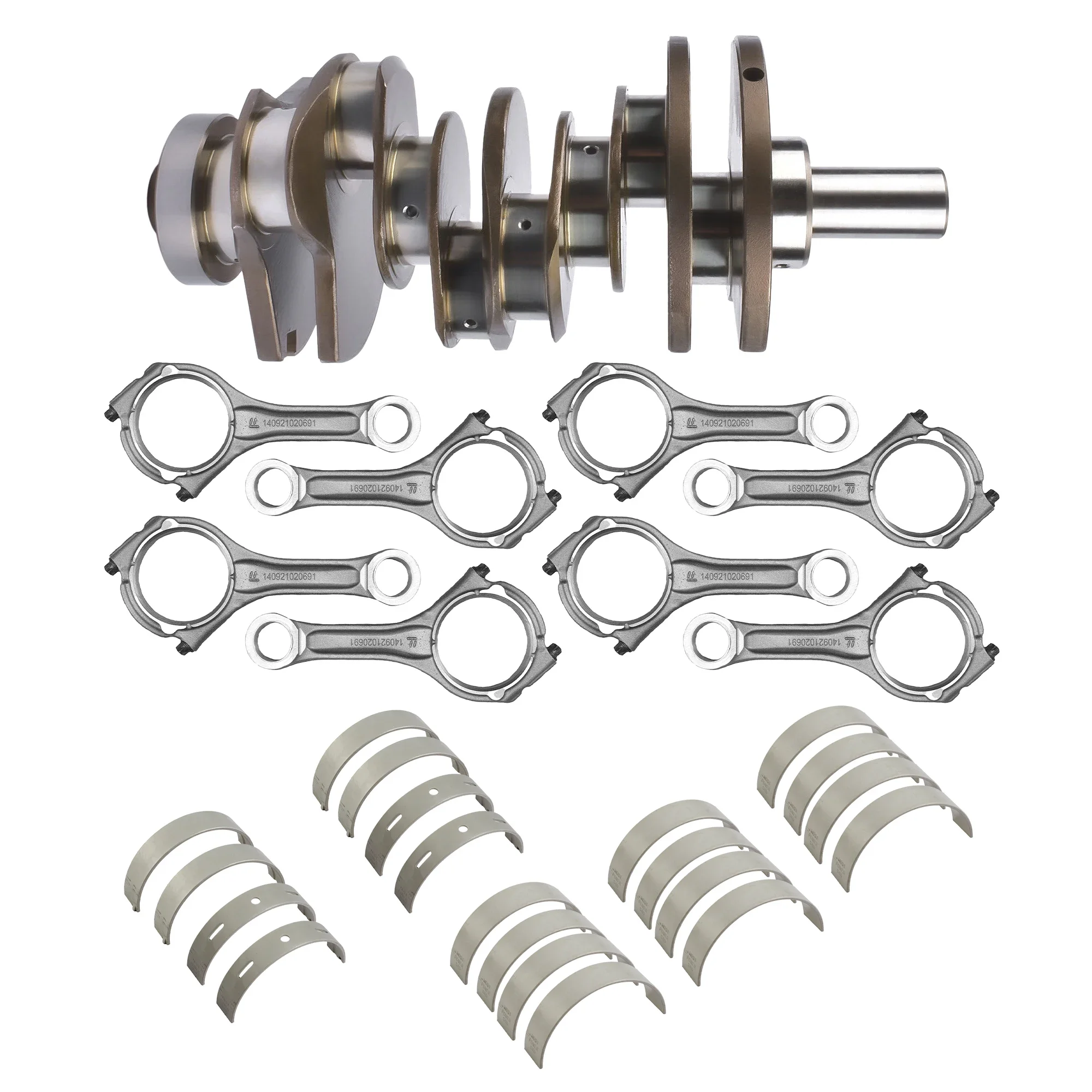 

Crankshaft and Connecting Rod and Engine Main Bearing bushes For 2011-2018 Jeep Grand Cherokee RAM 1500 L630 EXF A630 3.0