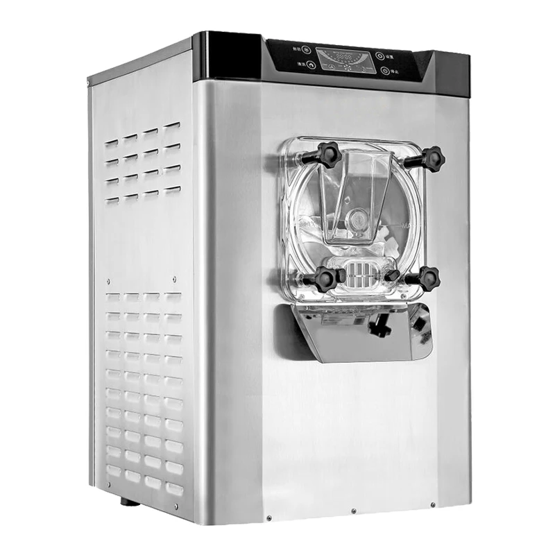 Gelato Machine Automatic Roll Batch Freezer Hard Icecream Making Maker Commercial Ice Cream Machine for Business s Cart