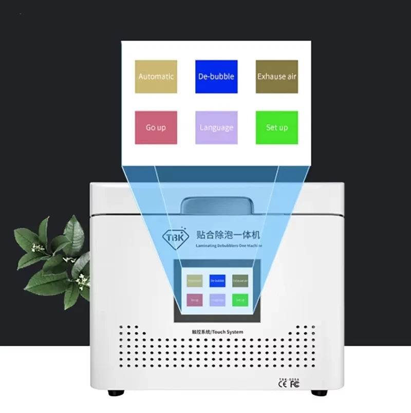 

Вакуумный ламинатор TBK 808A 2-в-1 для OCA-пленок и удаления пузырьков с ЖК-экранов до 13 дюймов