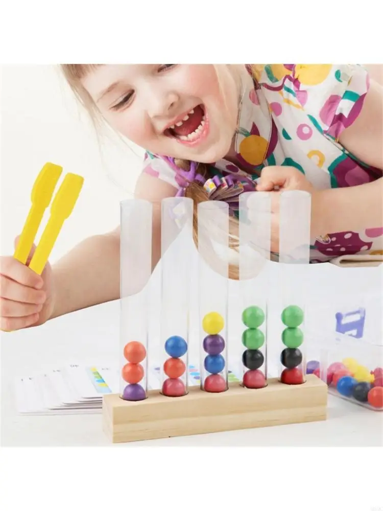 M89C Perle éducative Colorage couleur Game Coordination main Jouet pour les enfants