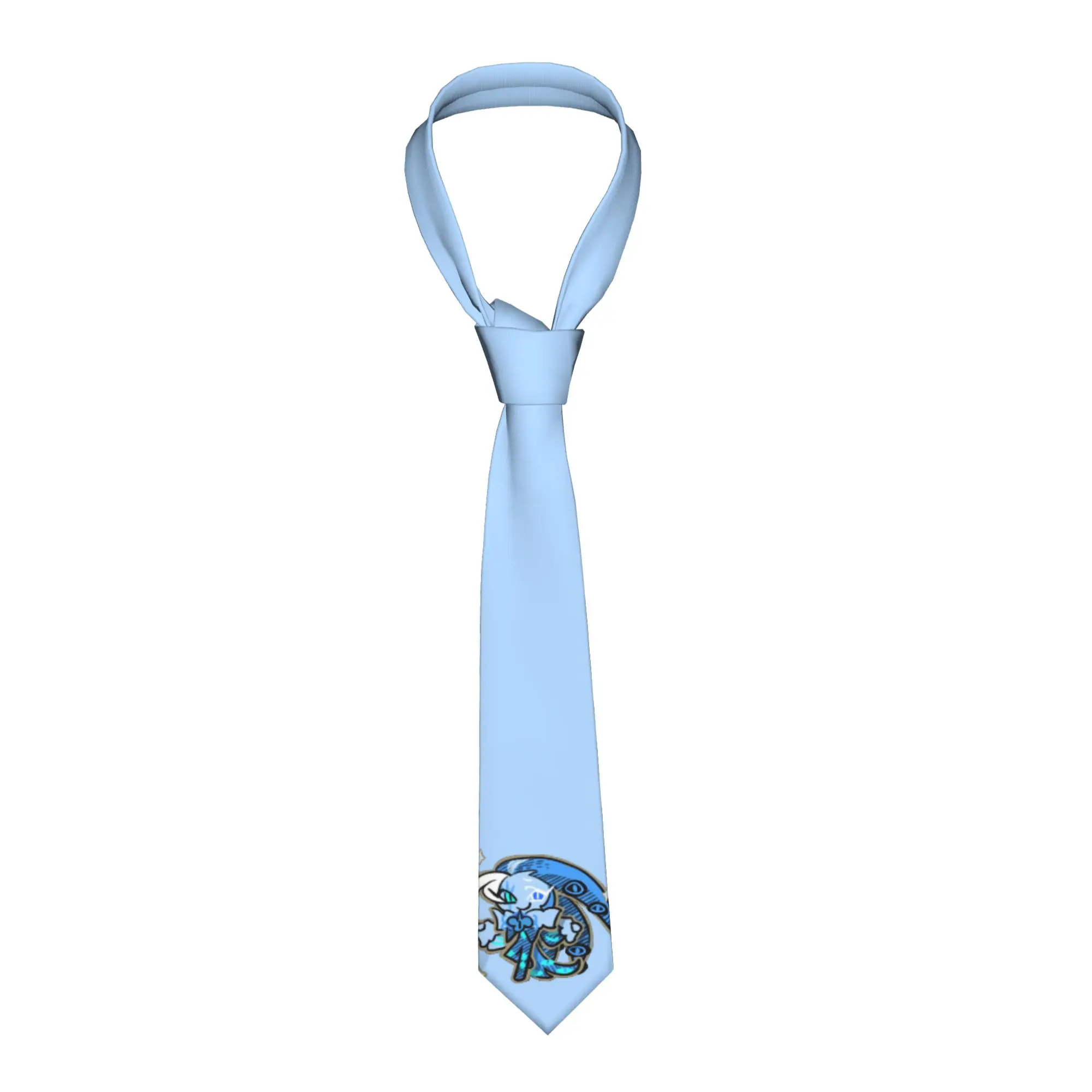 

Галстуки унисекс с монстрами-печеньками, 8 см, милые мультяшные узкие галстуки для мужчин, повседневные, для вечеринок