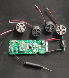 Płyta odbiorcza części zamiennych KF102 + 4 szt. Bezszczotkowy silnik KF102MAX akcesoria do silników silnika