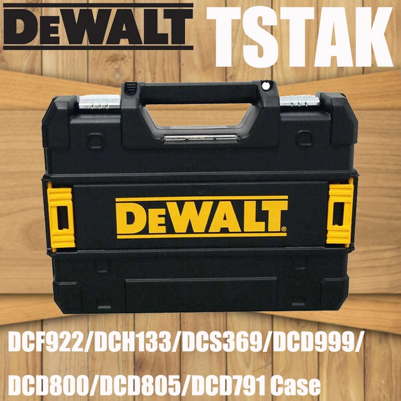 DEWALT Original TSTAK Tool Case For DCF850 DCD800 DCD791 DCD999 DCS369 DCH133 DCF922 Empty Box Tough