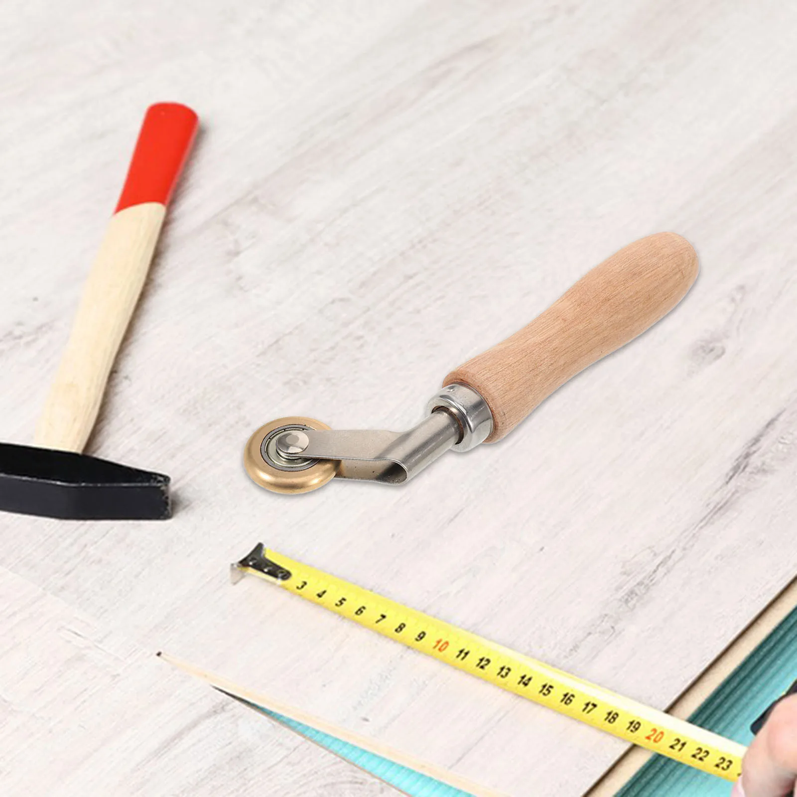 

Seam Roller Tool Durable Hand Pressure Roller For Wallpaper Vinyl Welding Roofing Laminate Craft Adhesive Rolling Painting