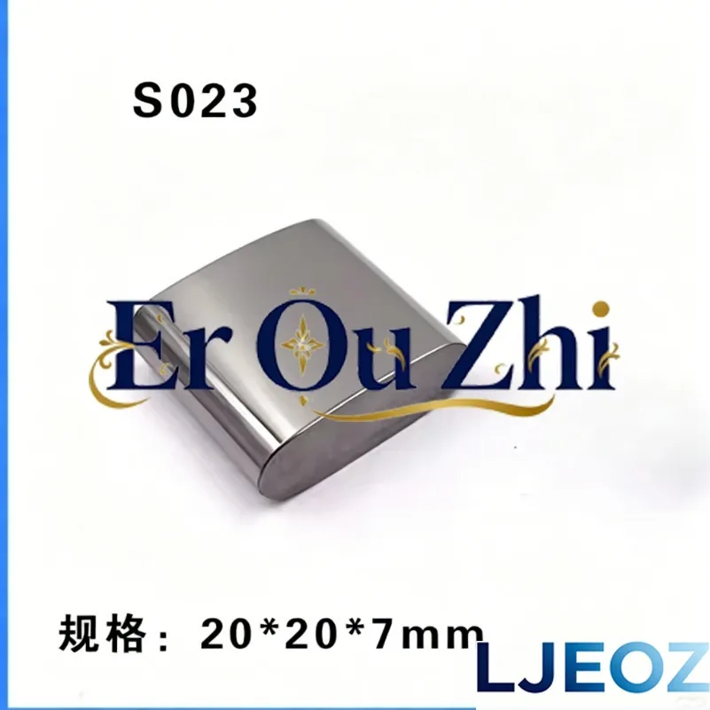 Wire Cut Slow Wire EDM Parts, Conductive Block for Western Machine, Precision Tungsten Steel Electrode Feed Plate S023 20x20x7mm