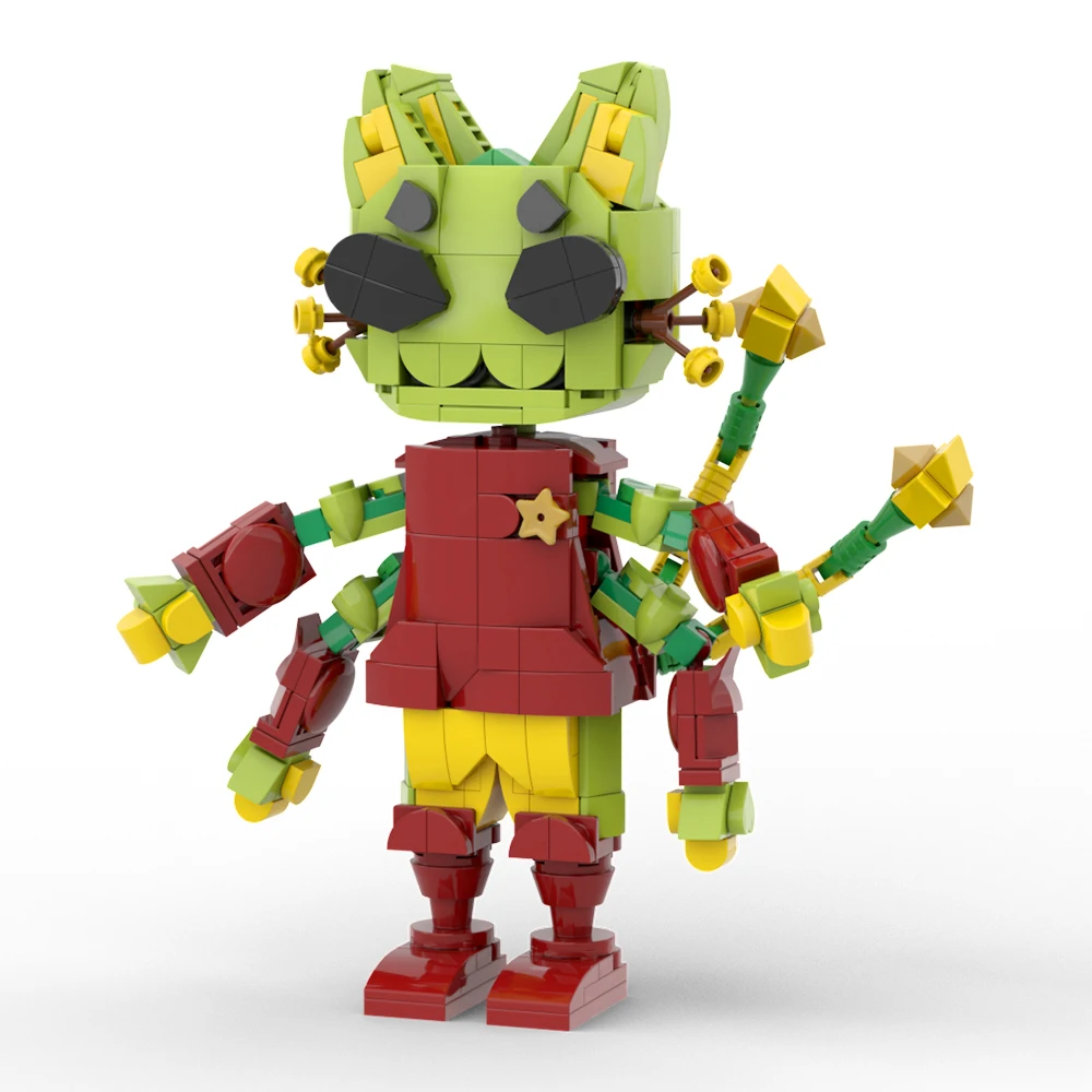 Figurine de dessin animé Regretevator Govale py, modèle de nuits de construction, kit MOC Yo Gabba Brobee Plex Toodee Foofa Brick, jouet pour enfant, cadeau d'anniversaire