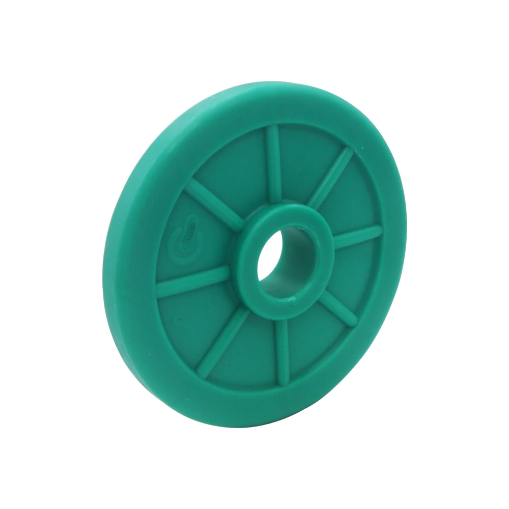 Insulated Laminated Glass Production Transfer Conveyor Table Plastic Disc Roller Wheel