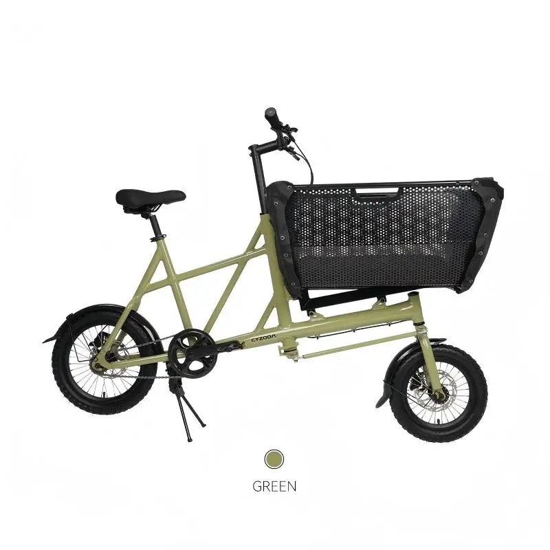 Pet Carrier Bicycle with Integrated Cart, Dog Cat Outdoor Travel Accessory, Small Pet Walking Bike, Portable Foldable Design