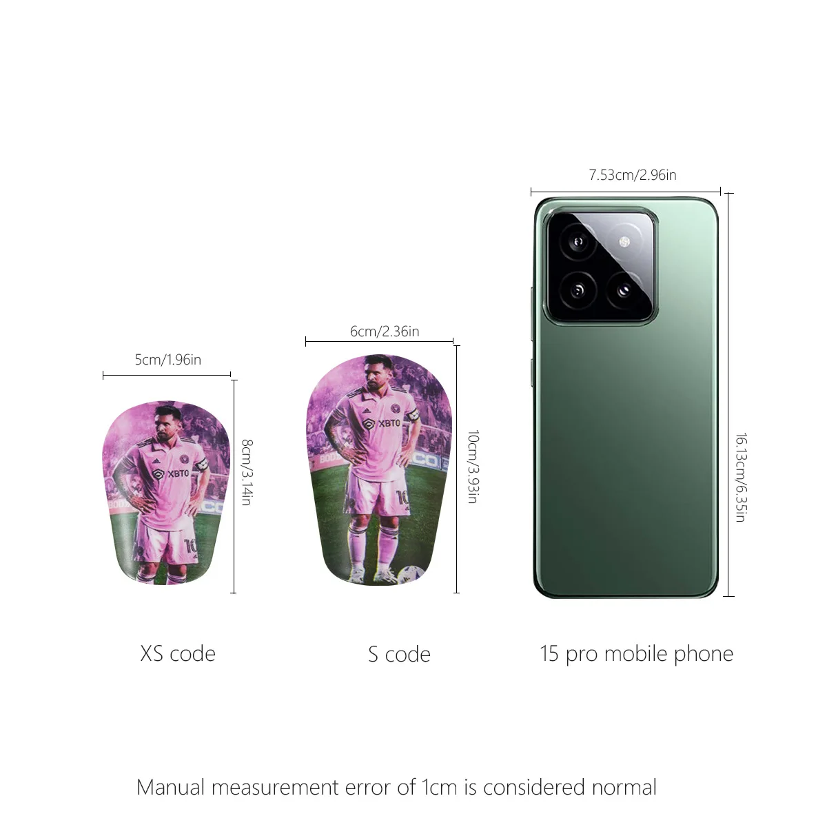 [Professional Shin Guards] Lightweight Professional Soccer Training Shin Guards, 1 Pair | Impact Reduction Buffer Protective Equ
