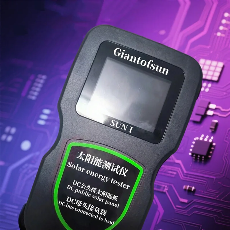 Photovoltaic Solar Energy Tester 500W High Power MPPT PV Module Multimeter Detection Tool Solar Panel Power Testing-AB09