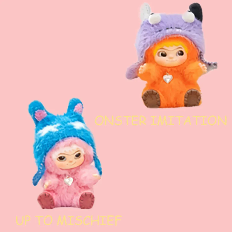 Nieuwe Wakuku Fuzzy Trendy Fun Party Blind Box Schattig Pluche Speelgoed Mystery Box Kinderspeelgoed Nieuwjaarscadeau