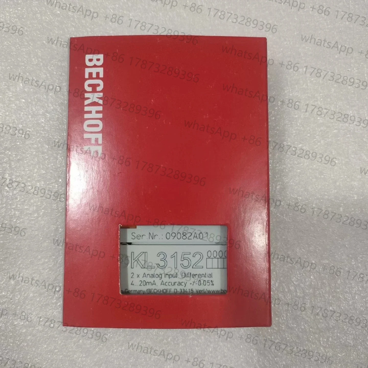

Новый оригинальный BECKHOFF KL3152