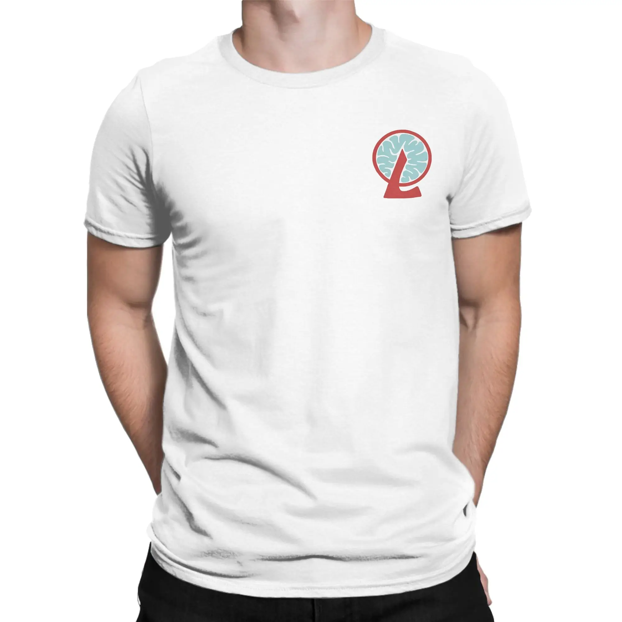 Men T-Shirts Lobotomy Corporation Video Game 100% Cotton Tees Short Sleeve Monster Management T Shirt Crewneck Clothes Plus Size