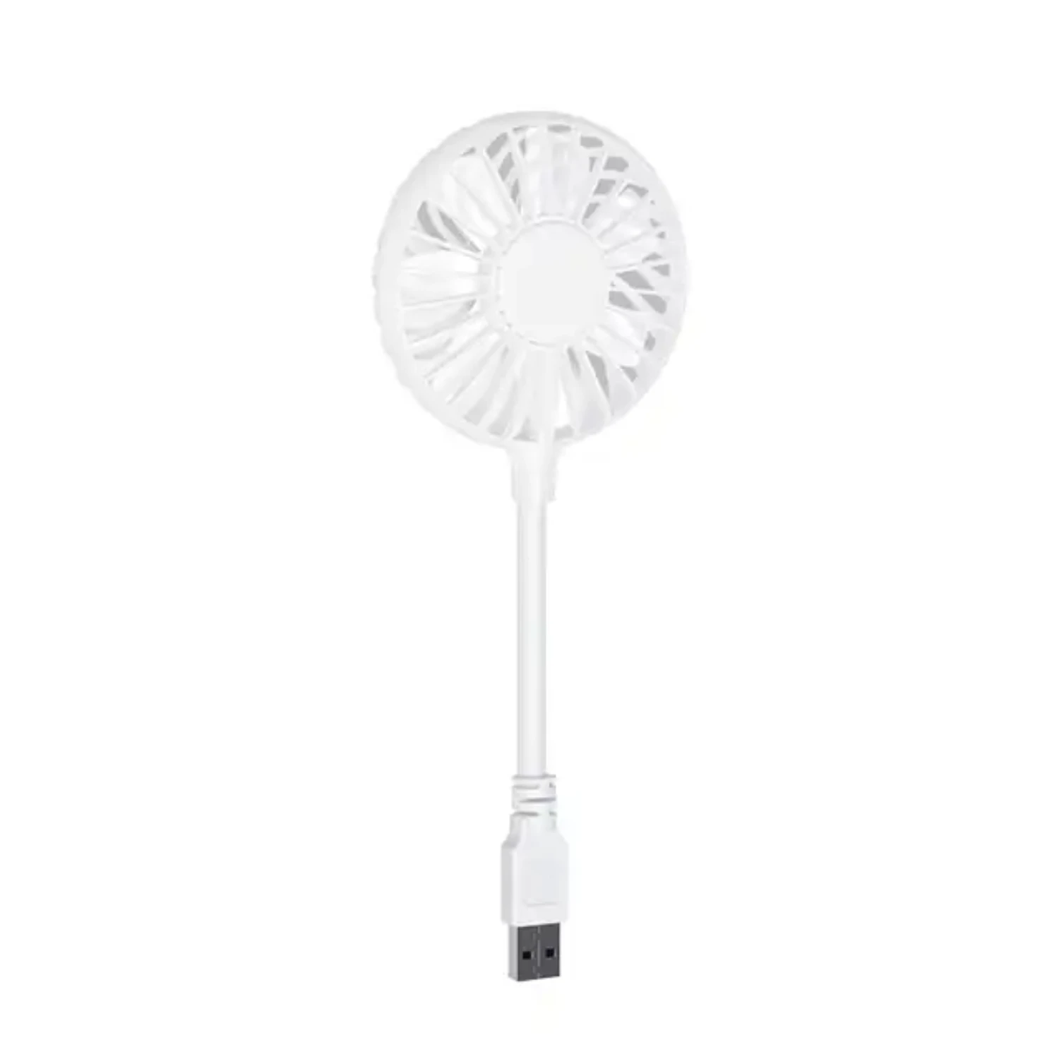 Ventilatore di raffreddamento estivo per ufficio creativo Ventilatore di ingresso USB portatile Mini ventilatore regolabile Ventilatore muto senza spazzole Dormitorio per laptop all'aperto