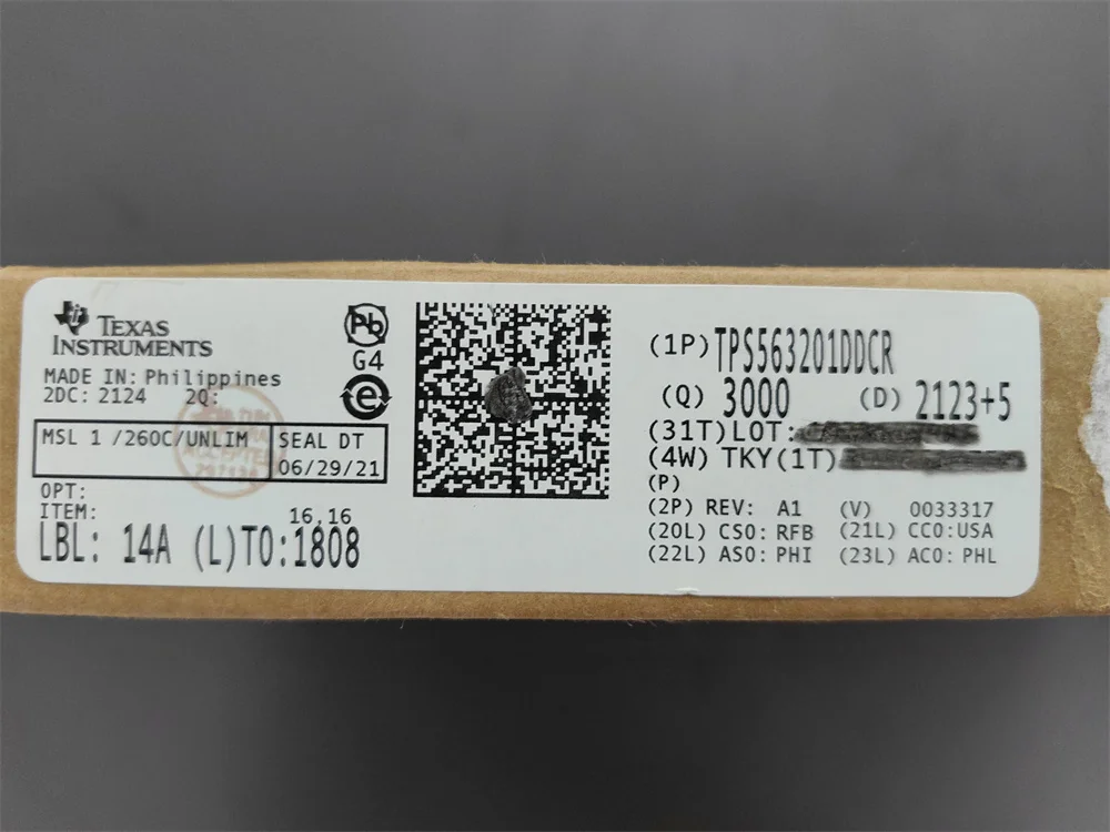 5 teile/los TPS563201DDCR Auf lager 100% Original Neue