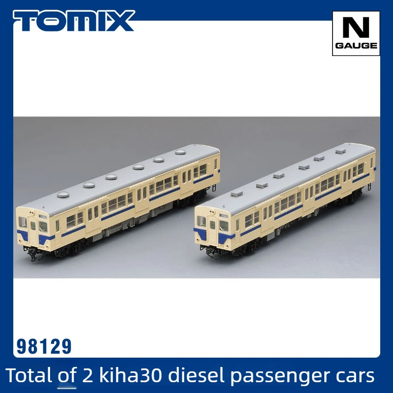 

TOMIX N Scale 1/160 Model Train Japanese National Railways KIHA30 Type Diesel Railcar 98129 2-car Train Set Boys' Toy Gift